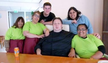 De crew van het eetcafé.blog